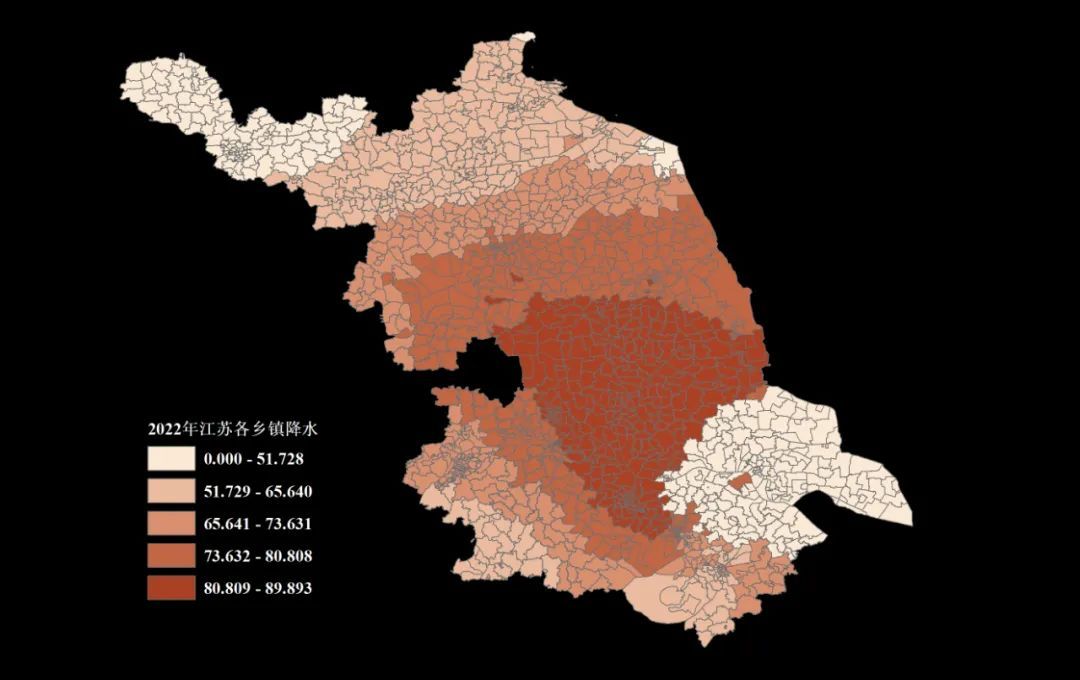 1901-2022年省市县镇四级逐年降水数据_1901-2022年逐月降水栅格数据_镇江历年降水数据对比